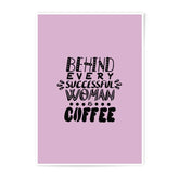 Coffee Lover Photographic Prints, Woman Empowerment Art, Inspirational Quote Decor, Home Office Wall Art, Motivational Prints for Women - Tawshia